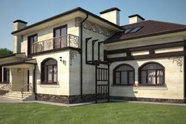 Дизайн фасада дома